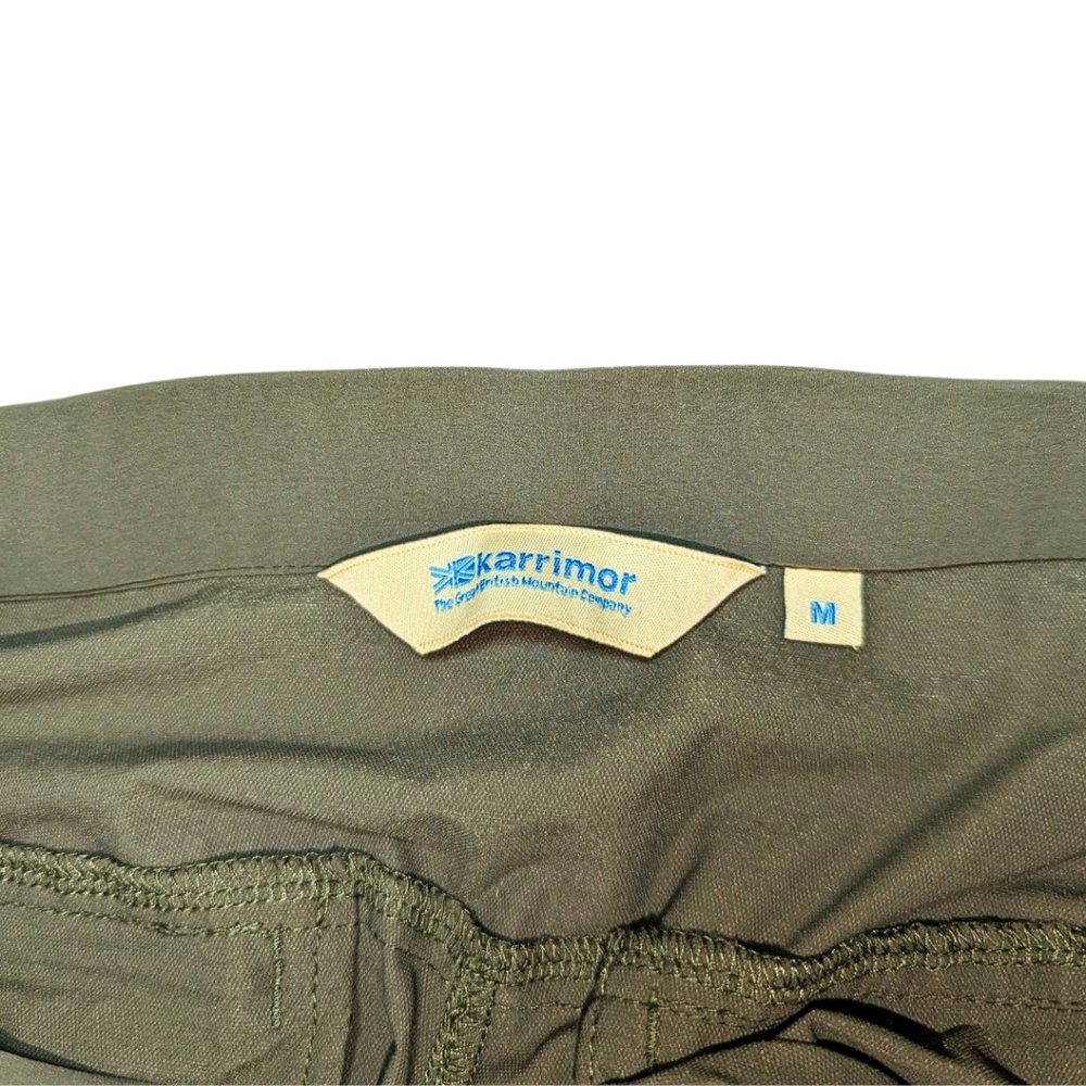 karrimor Med comfy convertible pants army green lightweight adjustable pockets - Picture 11 of 13